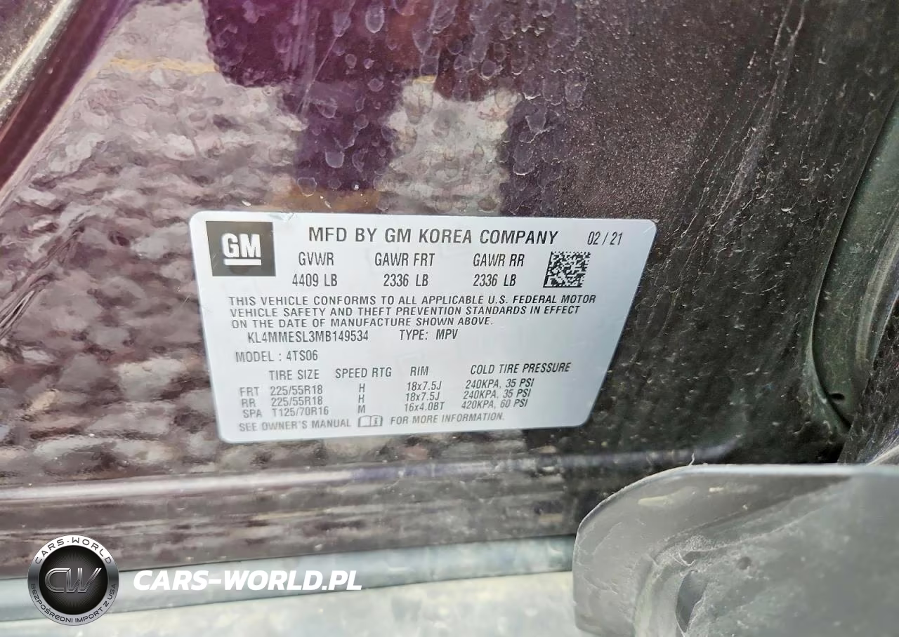 2021 Buick Encore Gx Select VIN:KL4MMESL3MB149534 - 12