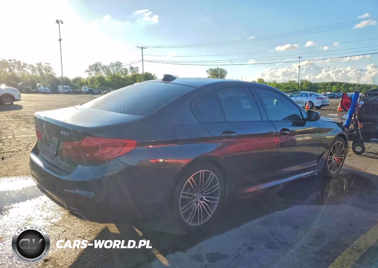 2019 BMW 530 I VIN:WBAJA5C50KWW13500 - 3