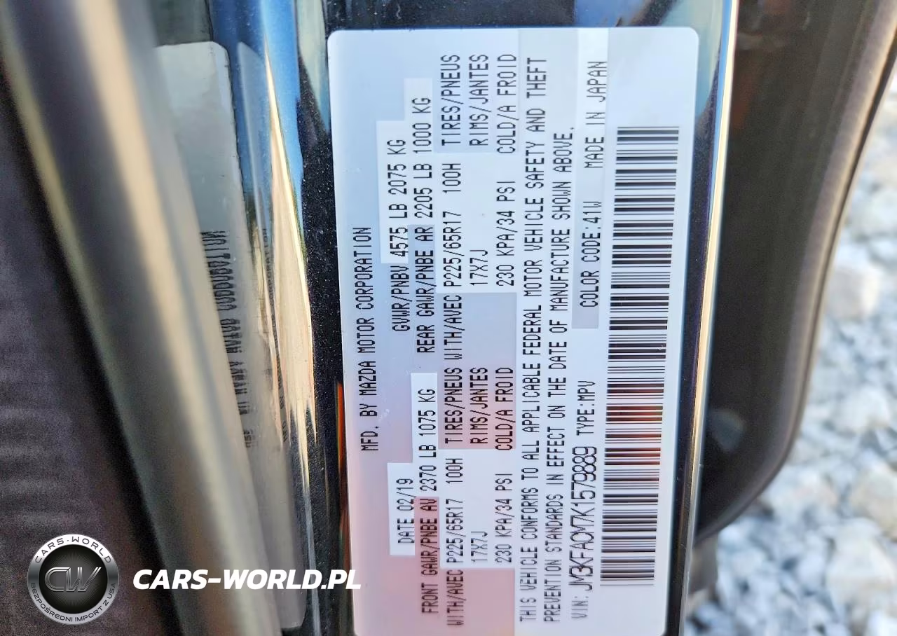 2019 Mazda Cx-5 Touring VIN:JM3KFACM7K1579889 - 14