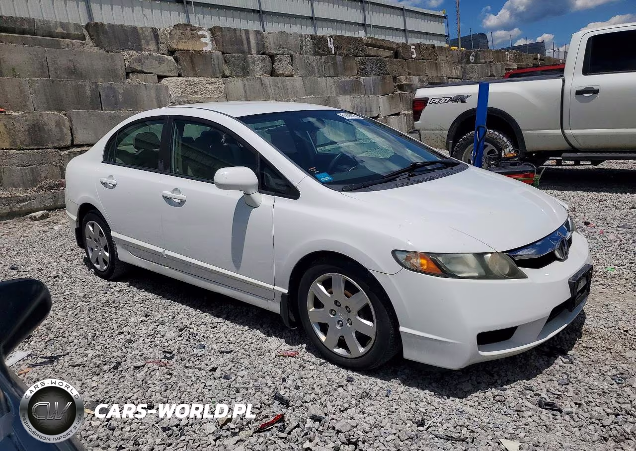 2011 Honda Civic Lx VIN:19XFA1F56BE014334 - 4