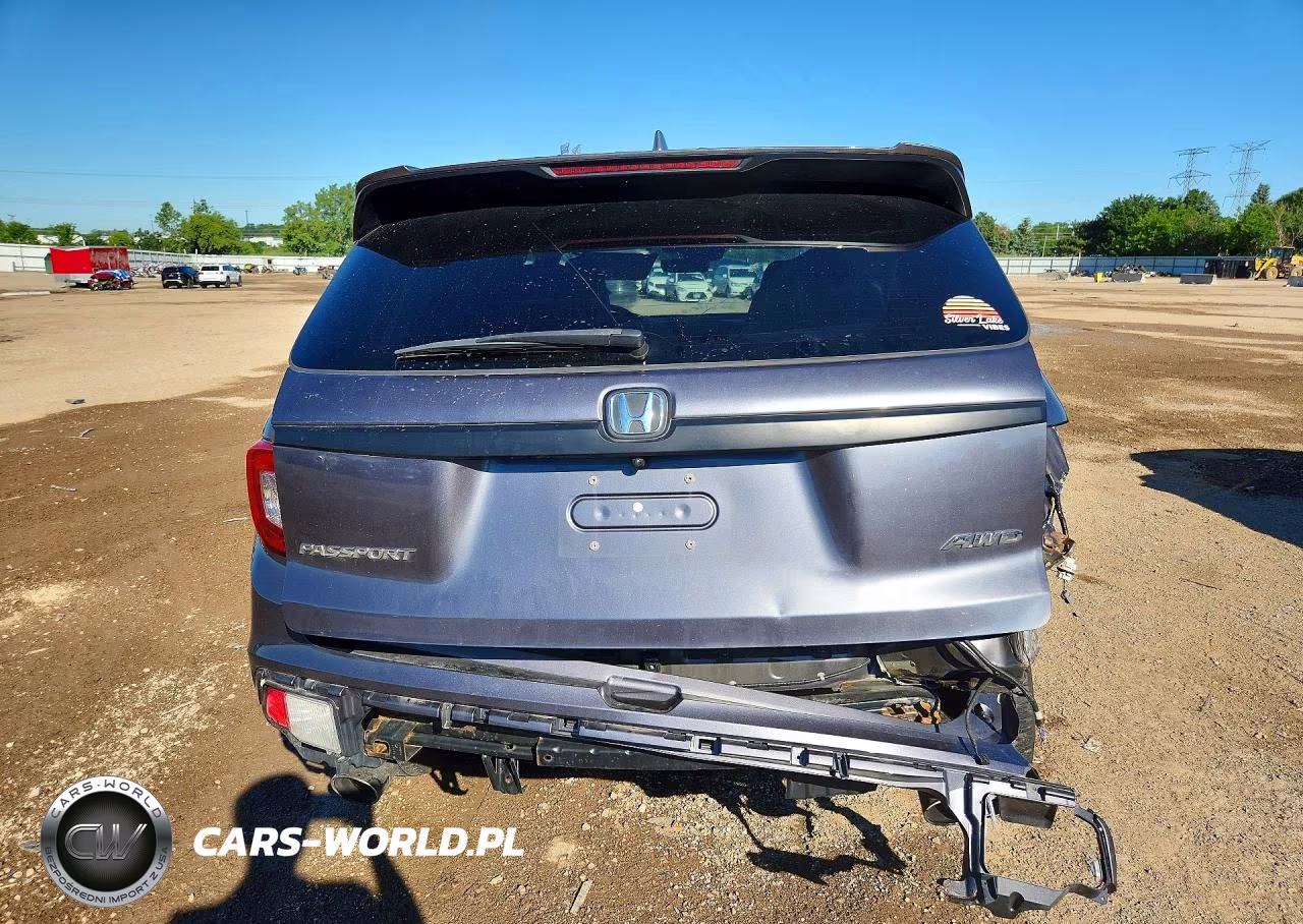 2019 Honda Passport Exl VIN:5FNYF8H56KB020676 - 6