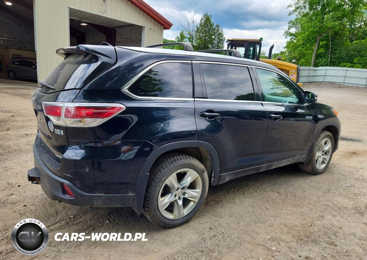 2015 Toyota Highlander Hybrid Limited VIN:5TDDCRFH2FS012389 - 3