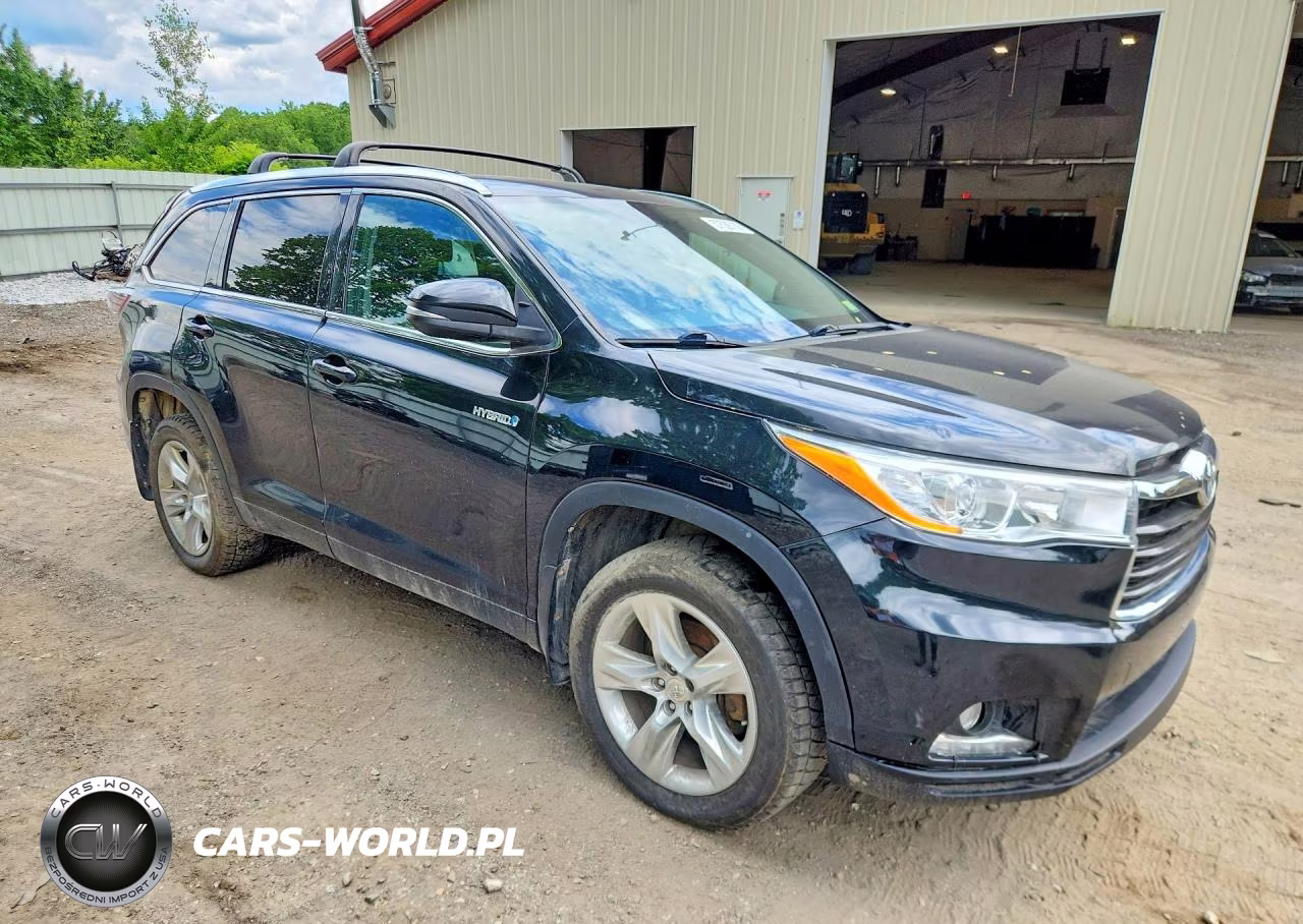 2015 Toyota Highlander Hybrid Limited VIN:5TDDCRFH2FS012389 - 4
