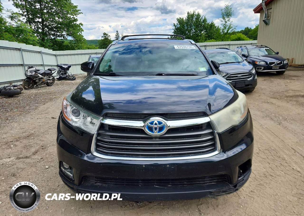 2015 Toyota Highlander Hybrid Limited VIN:5TDDCRFH2FS012389 - 5
