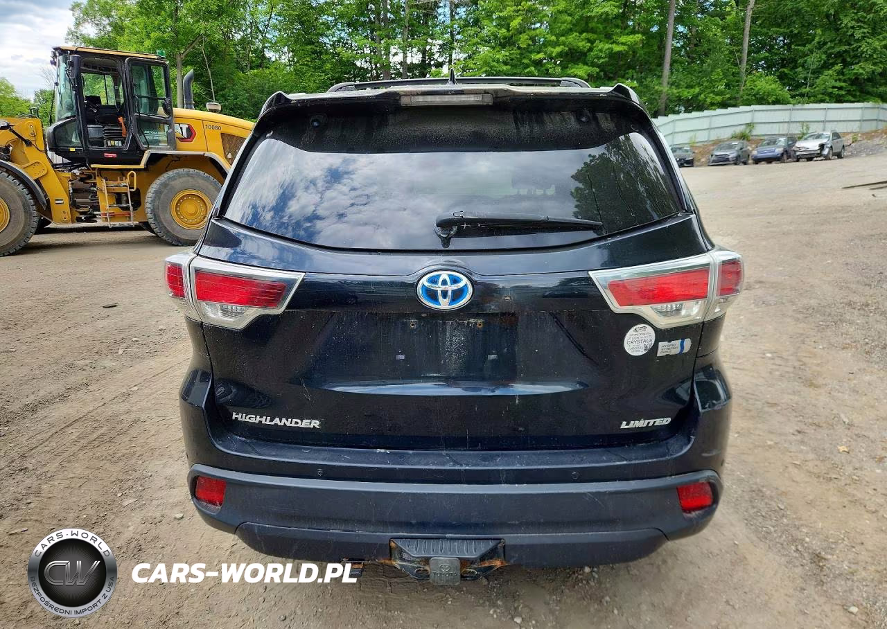 2015 Toyota Highlander Hybrid Limited VIN:5TDDCRFH2FS012389 - 6