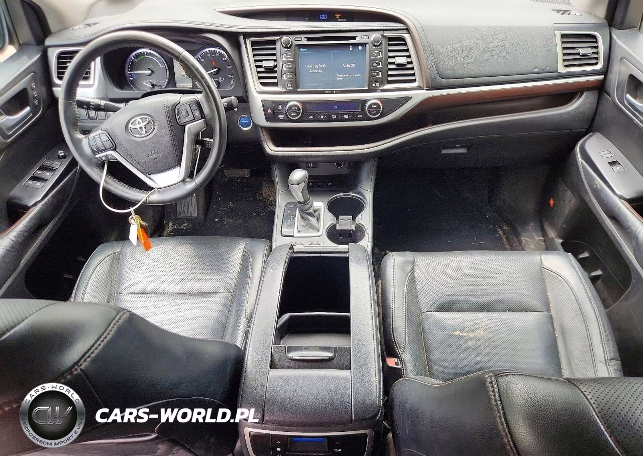 2015 Toyota Highlander Hybrid Limited VIN:5TDDCRFH2FS012389 - 8