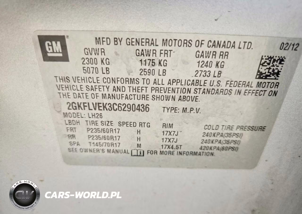 2012 GMC Terrain Slt VIN:2GKFLVEK3C6290436 - 12