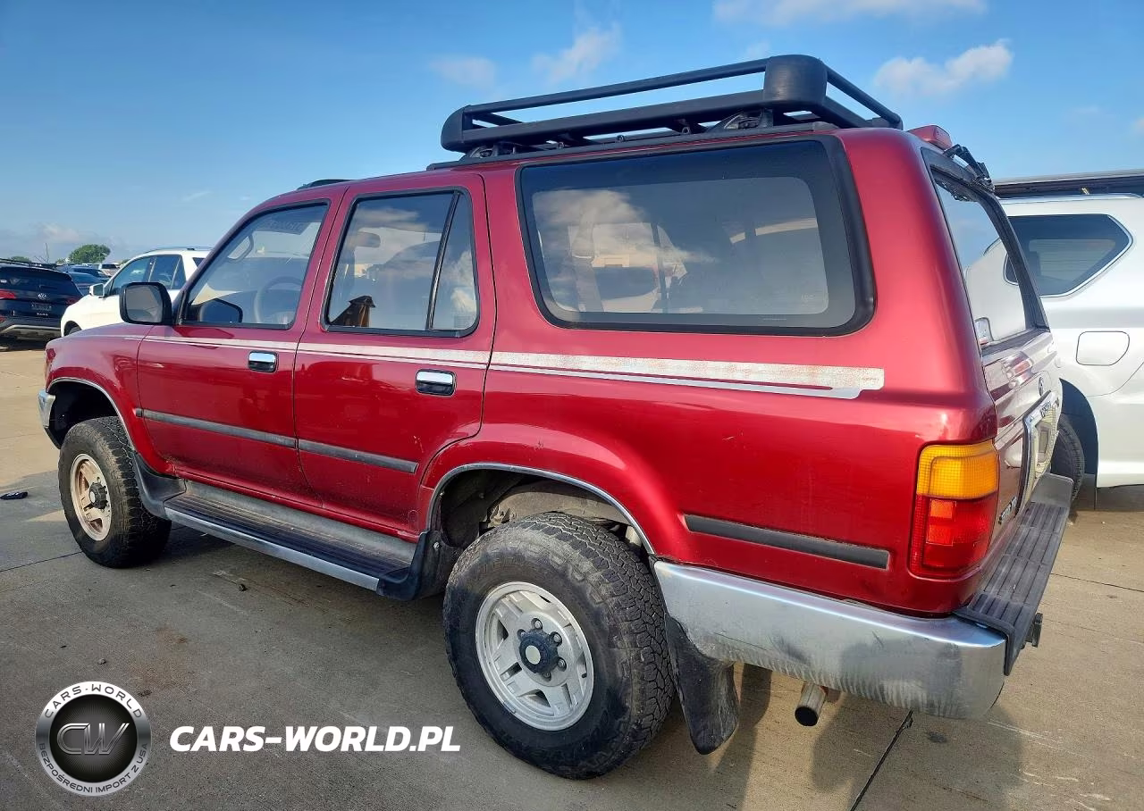 1995 Toyota 4Runner Vn29 Sr5 VIN:JT3VN29V0S0070199 - 2