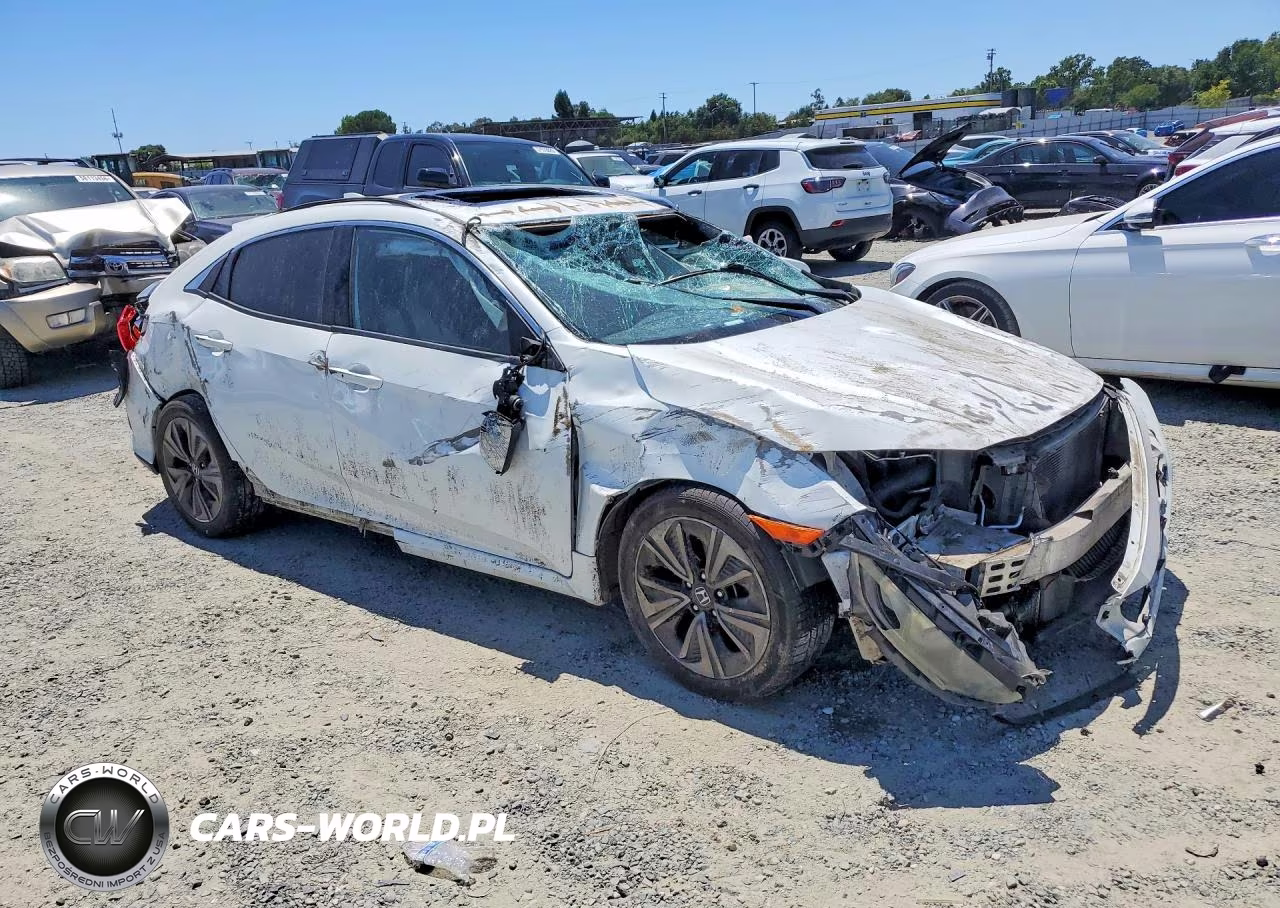 2017 Honda Civic Exl VIN:SHHFK7H73HU401231 - 4