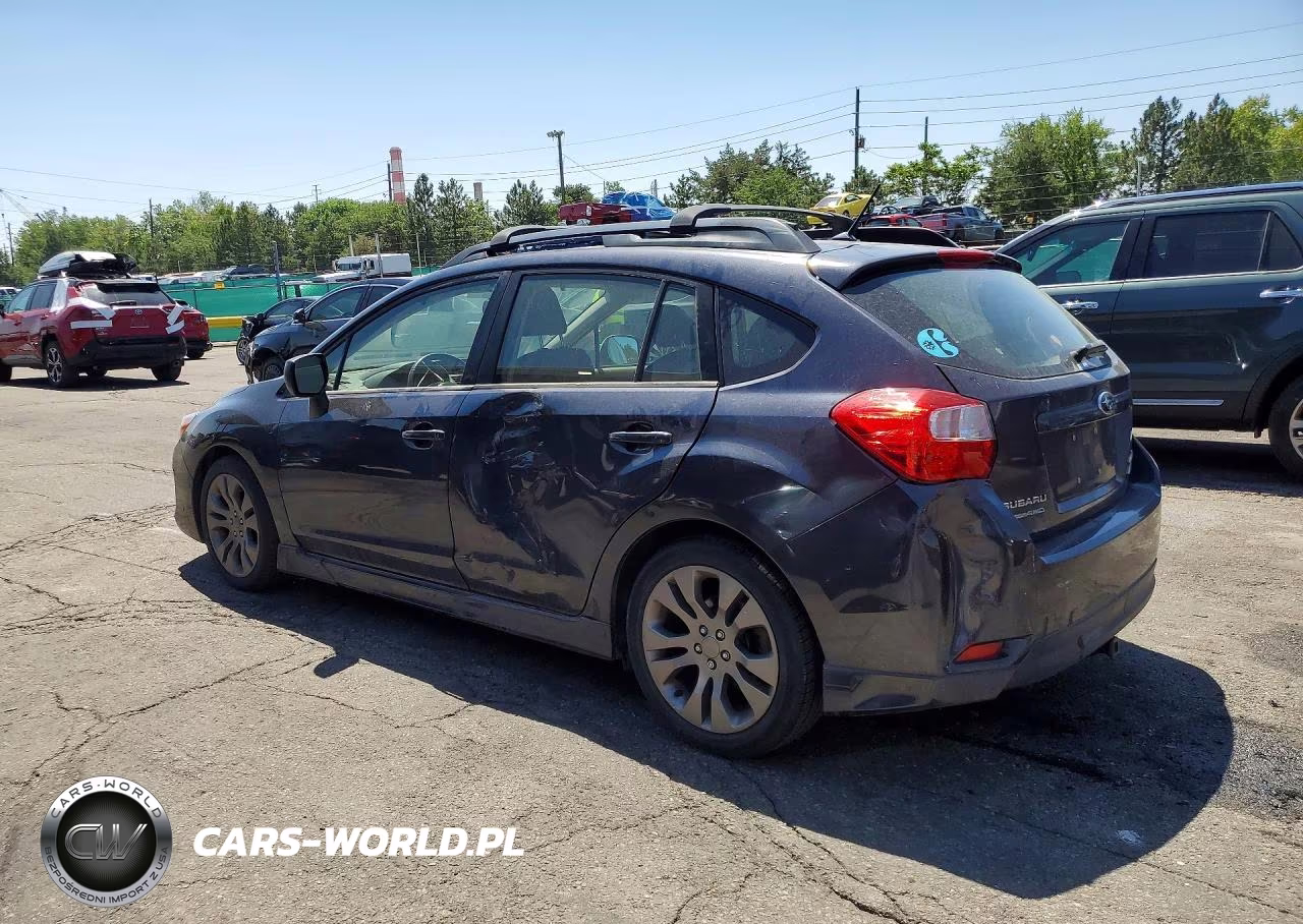 2013 Suba Impreza VIN:JF1GPAR67DH832522 - 2