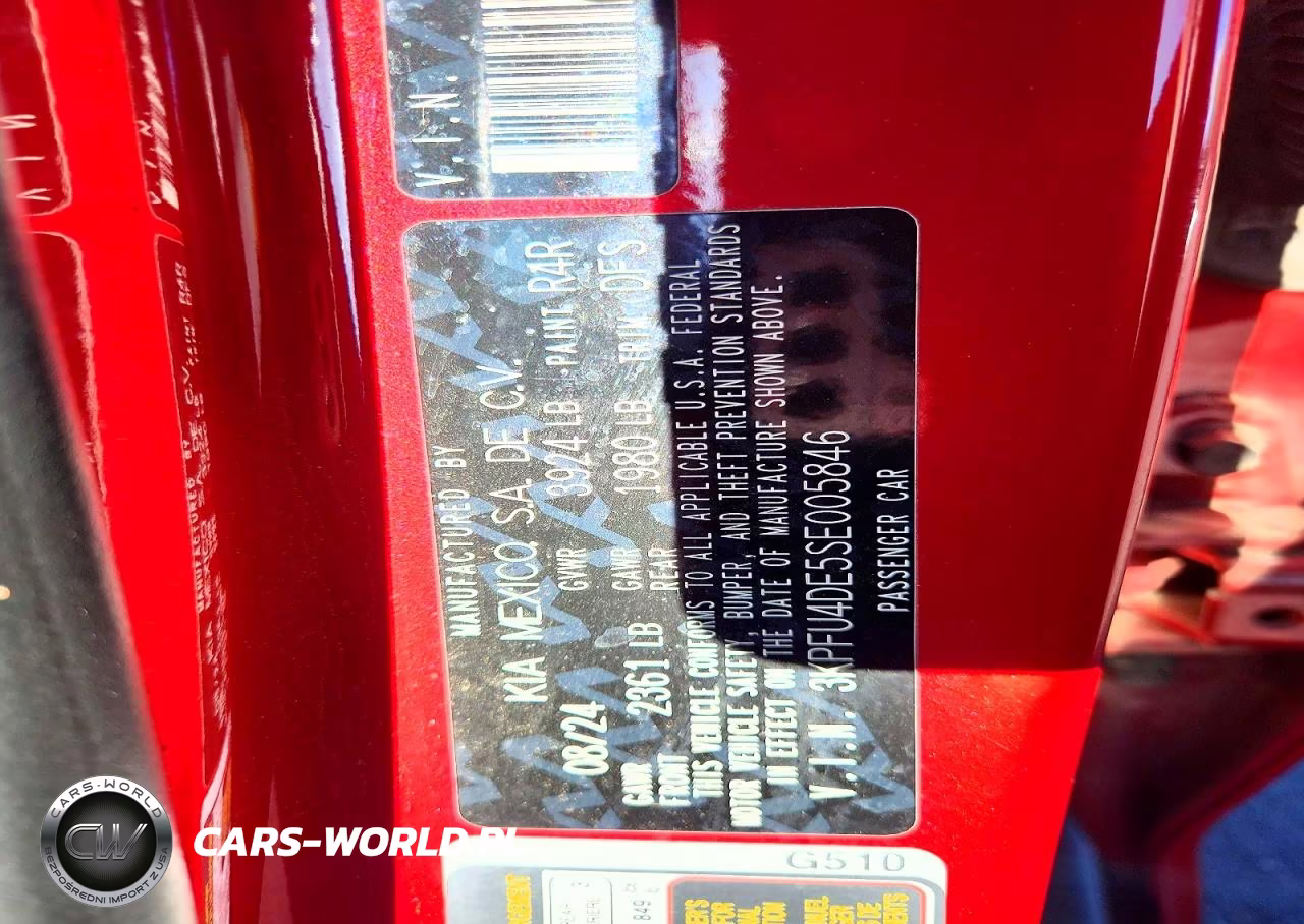 2025 Kia K4 Ex VIN:3KPFU4DE5SE005846 - 12