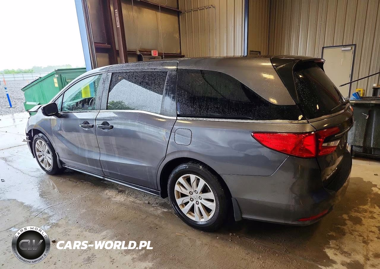2021 Honda Odyssey Lx VIN:5FNRL6H28MB009298 - 2