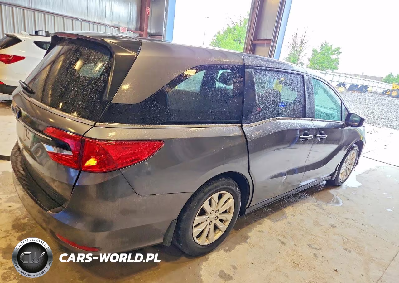 2021 Honda Odyssey Lx VIN:5FNRL6H28MB009298 - 3