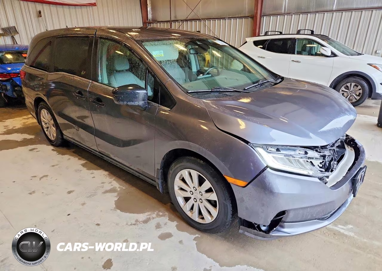 2021 Honda Odyssey Lx VIN:5FNRL6H28MB009298 - 4