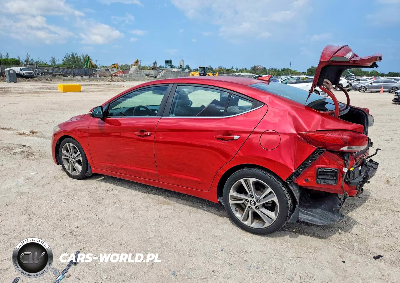 2018 Hyundai Elantra Limited VIN:5NPD84LF8JH223747 - 2