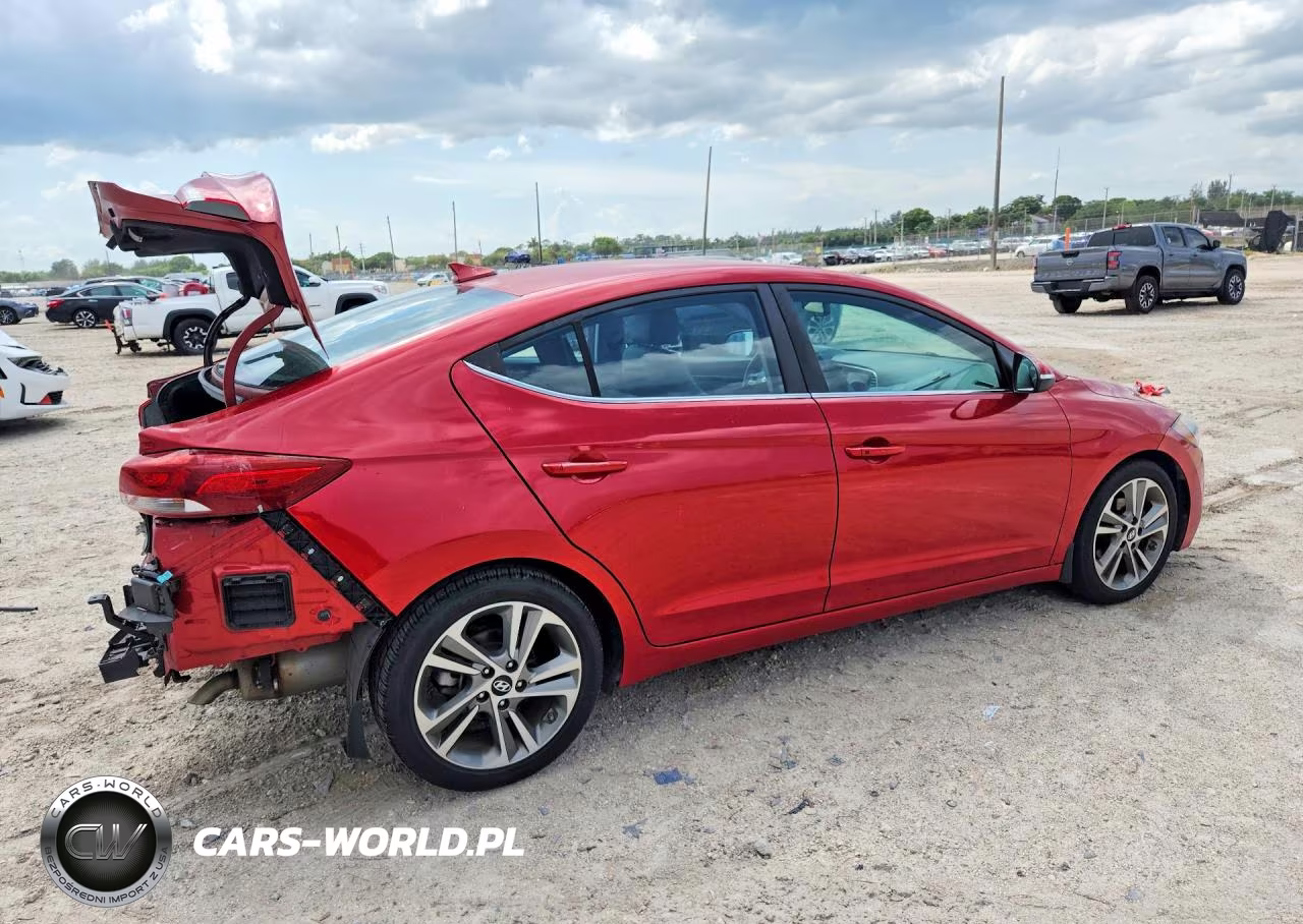 2018 Hyundai Elantra Limited VIN:5NPD84LF8JH223747 - 3