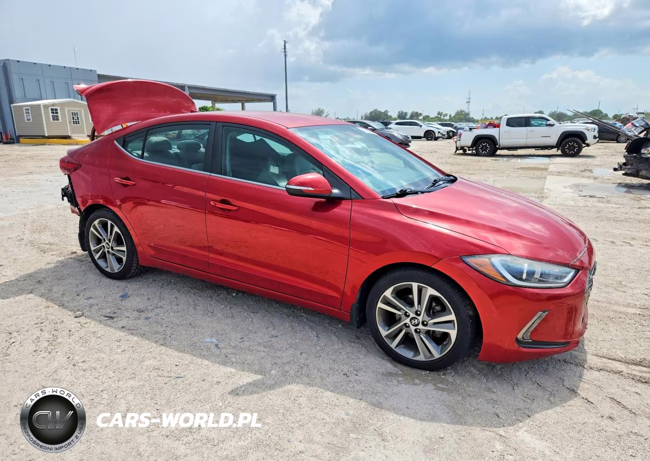 2018 Hyundai Elantra Limited VIN:5NPD84LF8JH223747 - 4