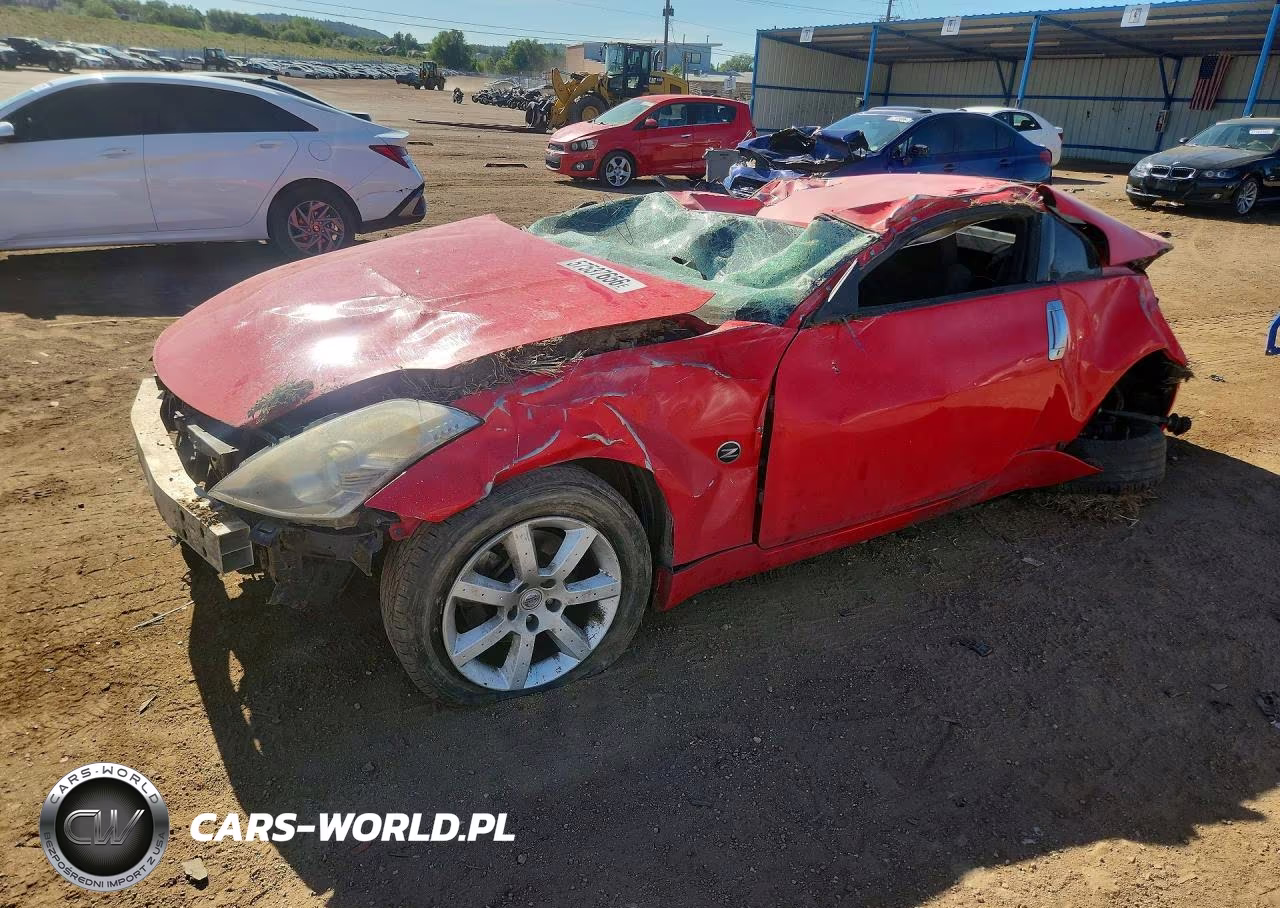 2008 Nissan 350Z Coupe VIN:JN1BZ34D28M704320 - 1