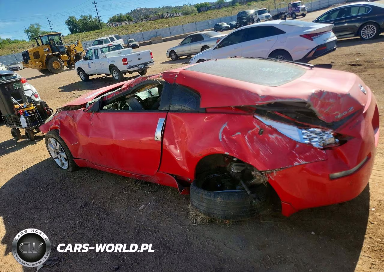 2008 Nissan 350Z Coupe VIN:JN1BZ34D28M704320 - 2