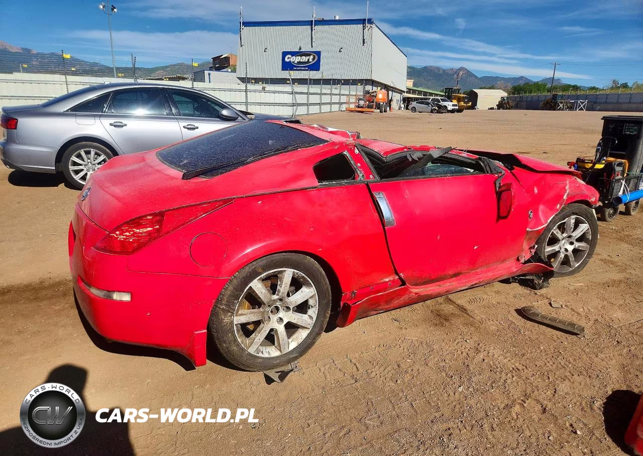 2008 Nissan 350Z Coupe VIN:JN1BZ34D28M704320 - 3