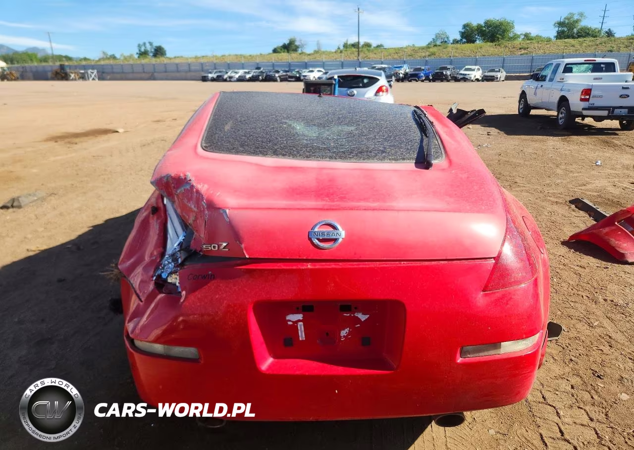 2008 Nissan 350Z Coupe VIN:JN1BZ34D28M704320 - 6