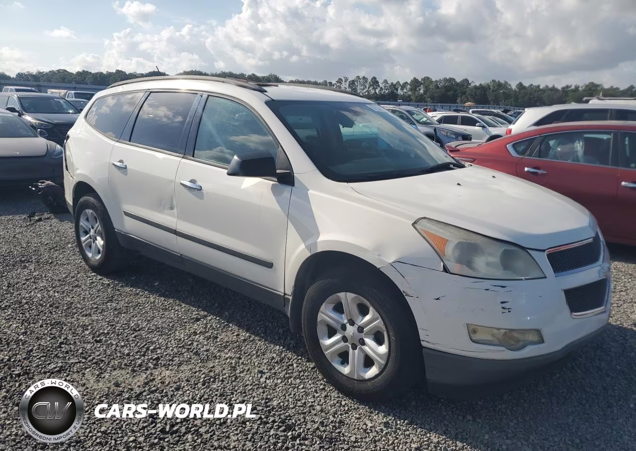 2012 Chevrolet Traverse Ls VIN:1GNKRFED3CJ371219 - 4