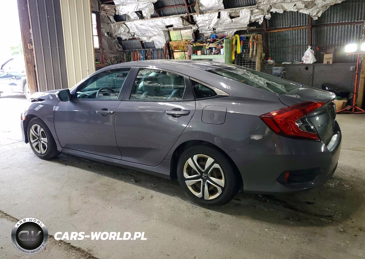 2018 Honda Civic Lx VIN:19XFC2F52JE200855 - 2