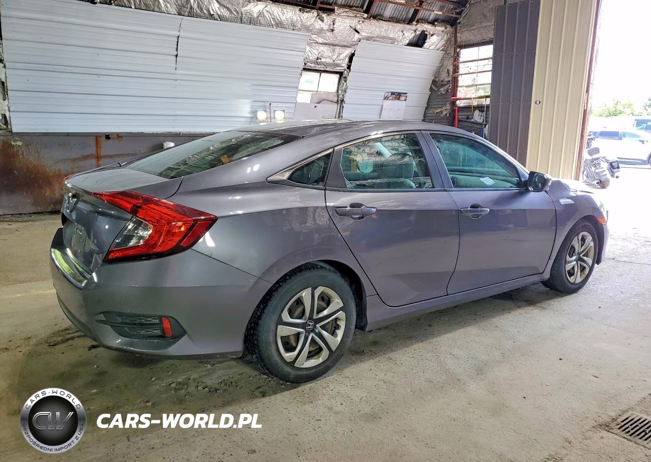 2018 Honda Civic Lx VIN:19XFC2F52JE200855 - 3