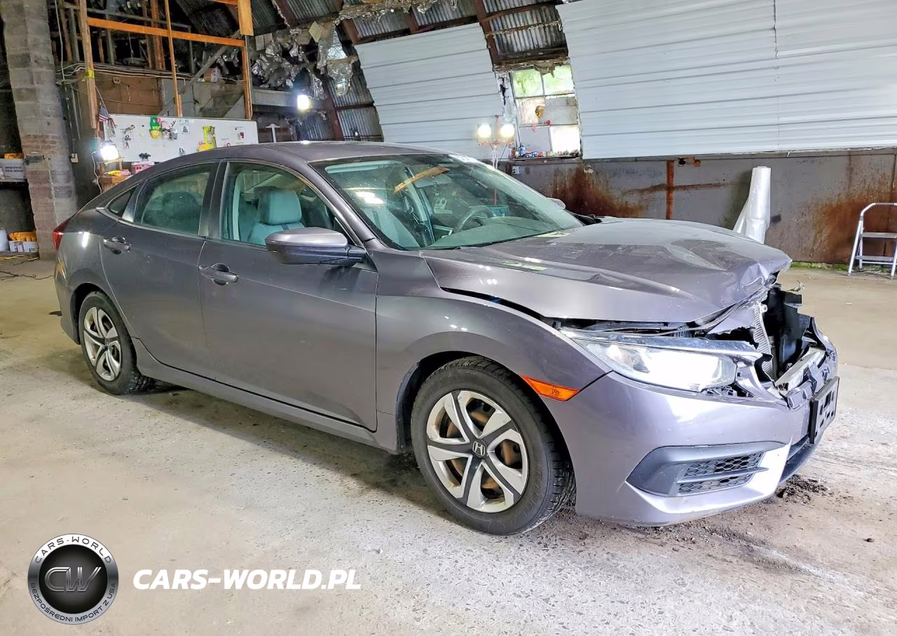 2018 Honda Civic Lx VIN:19XFC2F52JE200855 - 4