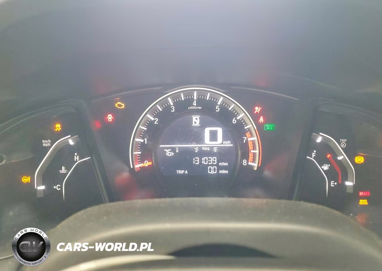 2018 Honda Civic Lx VIN:19XFC2F52JE200855 - 9