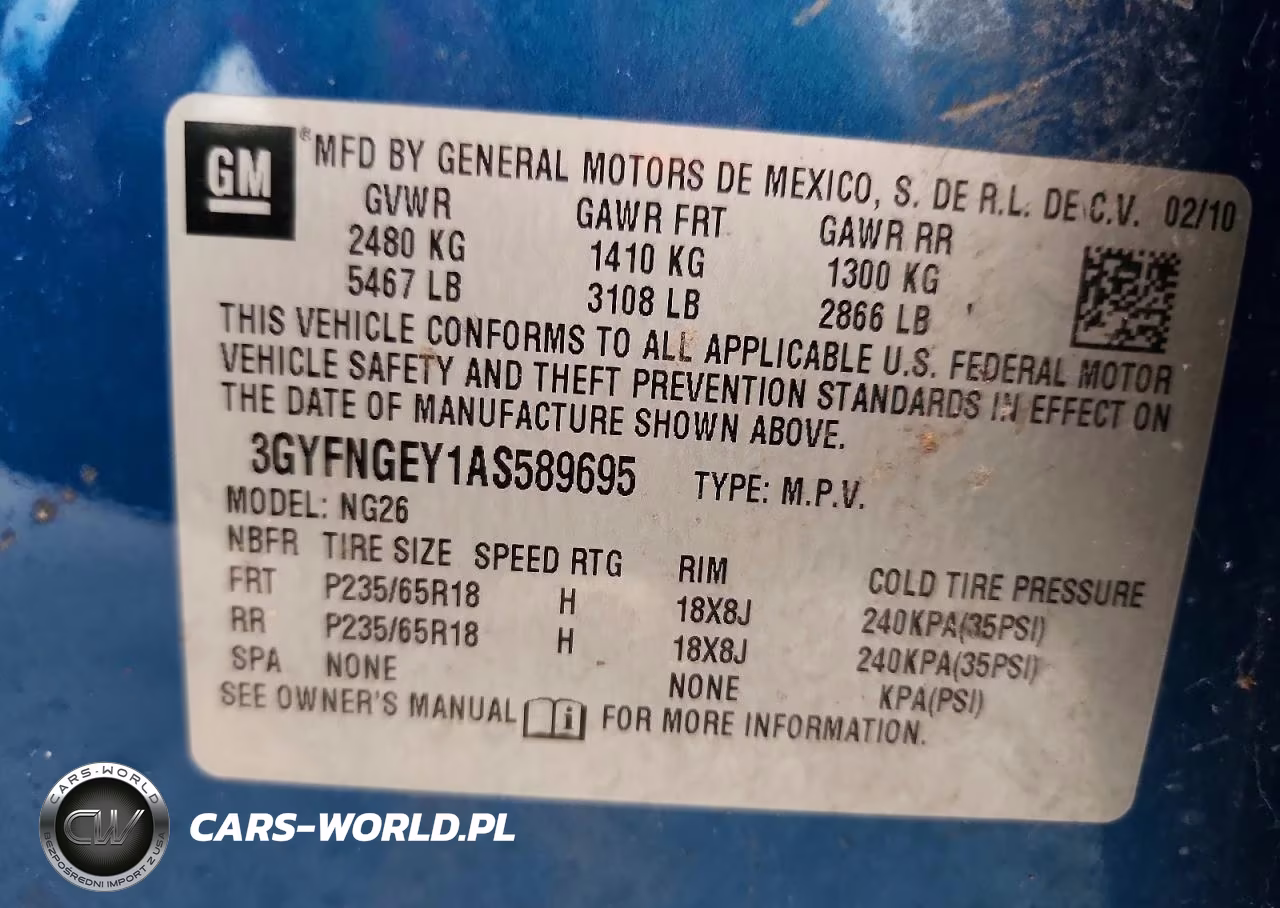 2010 Cadillac Srx VIN:3GYFNGEY1AS589695 - 12