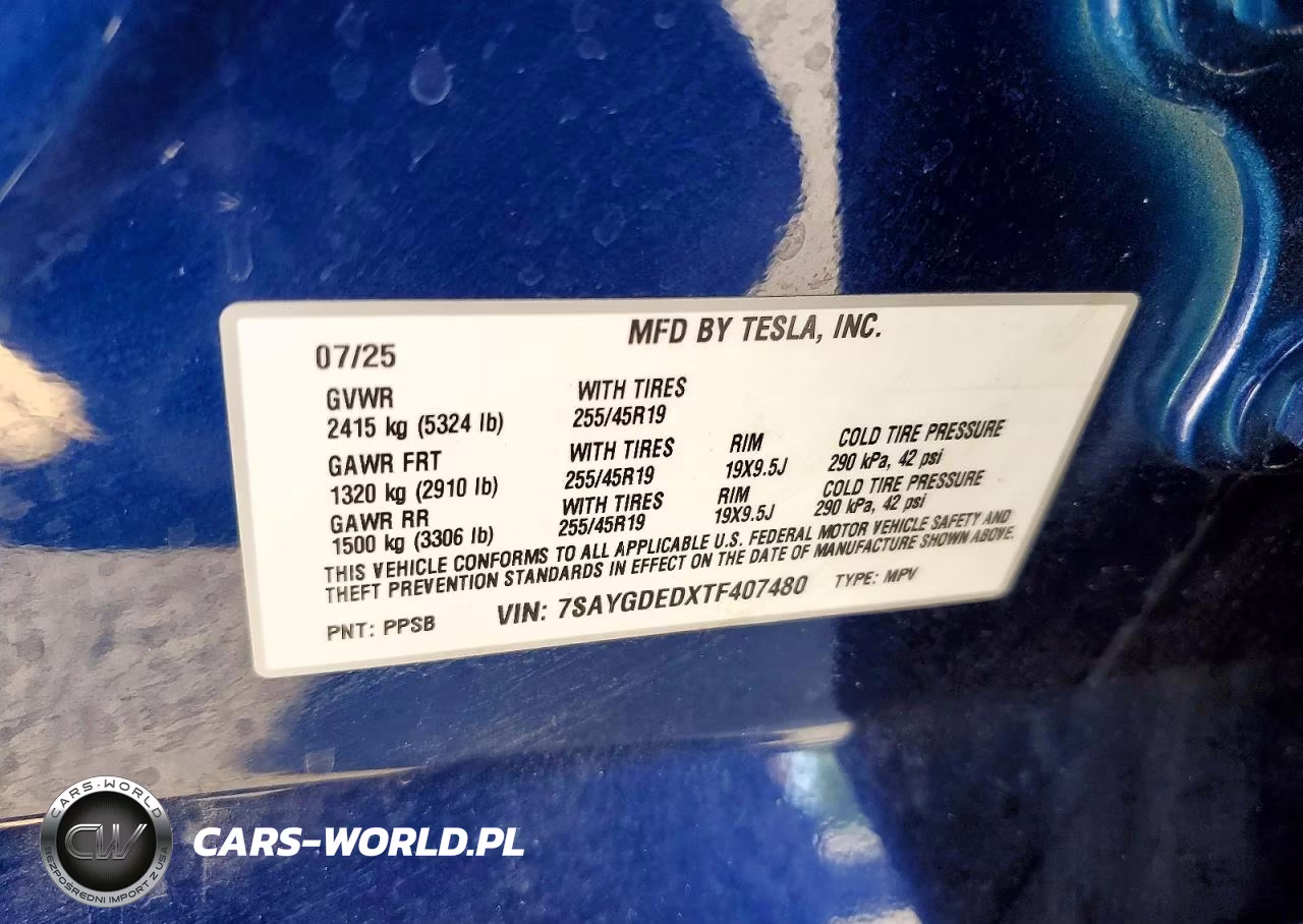2026 Tesla Model Y Premium Rear-Wheel Drive-Standard Rear-Wheel Drive VIN:7SAYGDEDXTF407480 - 13