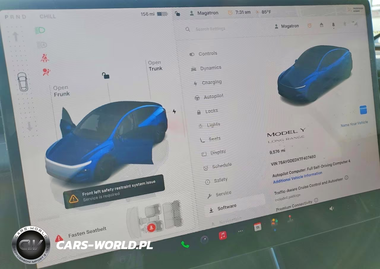 2026 Tesla Model Y Premium Rear-Wheel Drive-Standard Rear-Wheel Drive VIN:7SAYGDEDXTF407480 - 9