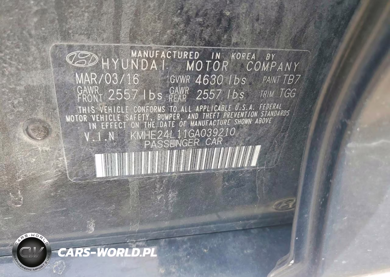 2016 Hyundai Sonata Hybrid Se VIN:KMHE24L11GA039210 - 12