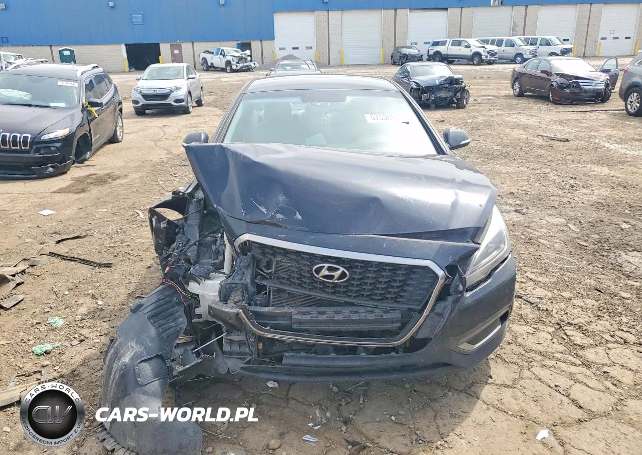 2016 Hyundai Sonata Hybrid Se VIN:KMHE24L11GA039210 - 5
