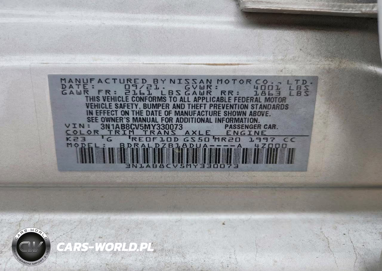 2021 Nissan Sentra Sv VIN:3N1AB8CV5MY330073 - 12
