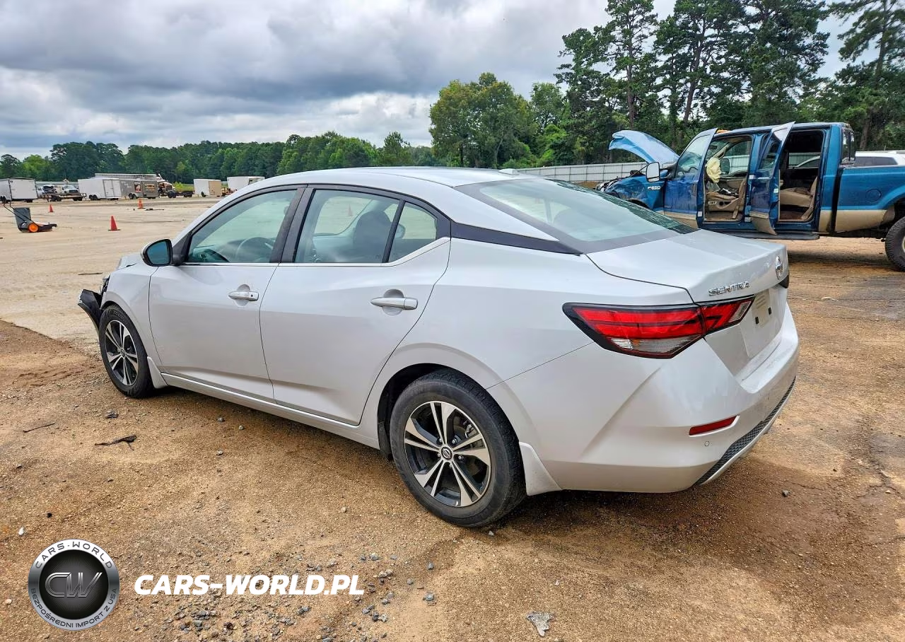 2021 Nissan Sentra Sv VIN:3N1AB8CV5MY330073 - 2