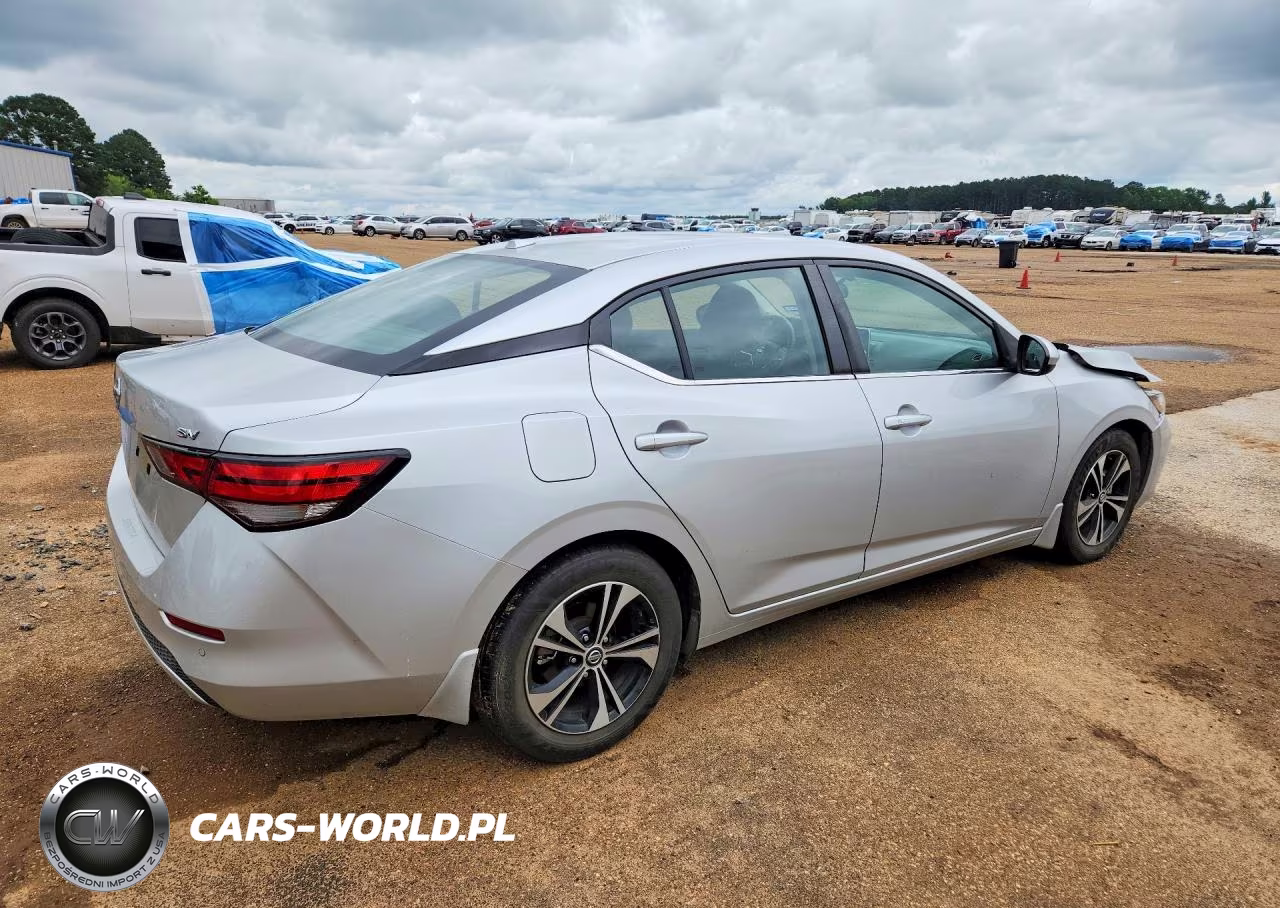 2021 Nissan Sentra Sv VIN:3N1AB8CV5MY330073 - 3