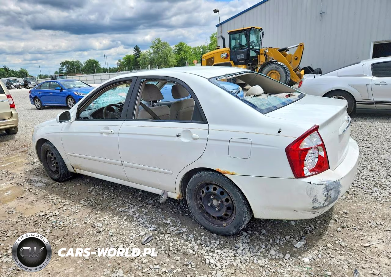 2006 Kia Spectra Ex VIN:KNAFE121065356044 - 2