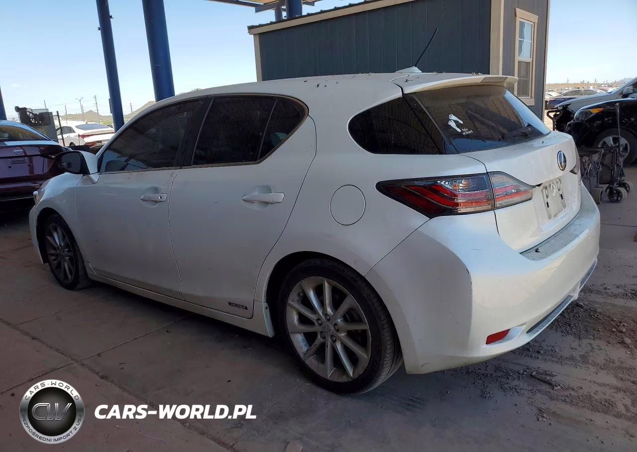 2013 Lexus Ct 200 VIN:JTHKD5BH0D2168291 - 2