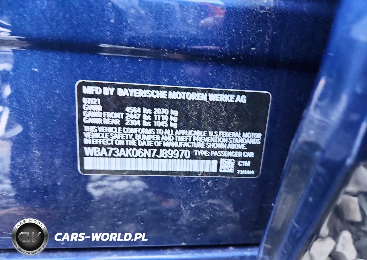 2022 BMW 228Xi VIN:WBA73AK06N7J89970 - 13