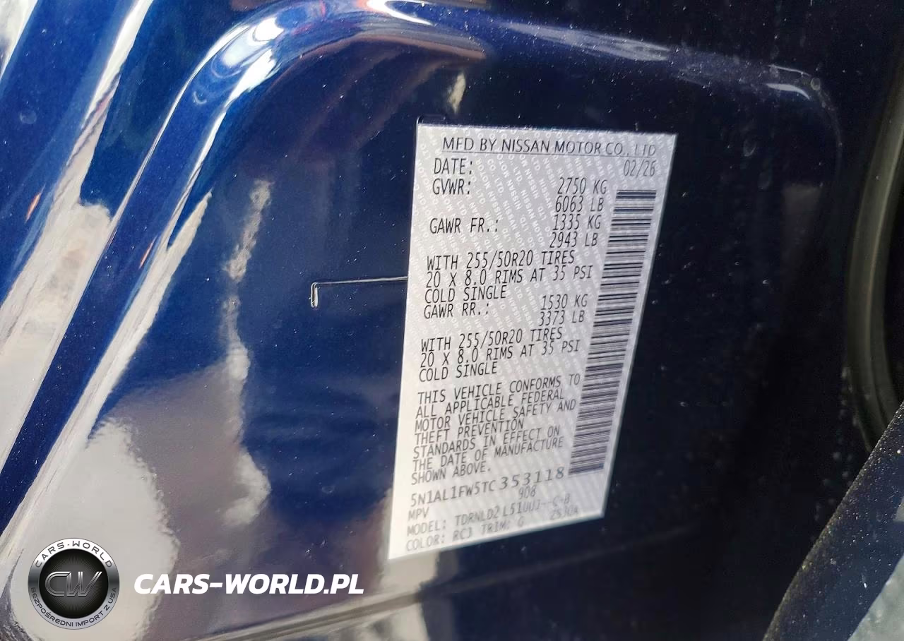 2026 Infiniti Qx60 Sport VIN:5N1AL1FW5TC353118 - 14