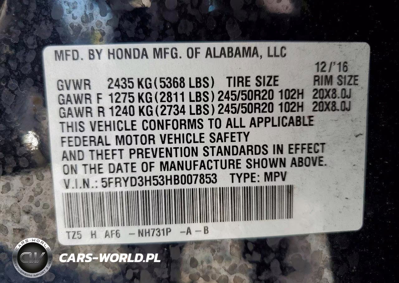 2017 Acura Mdx Technology VIN:5FRYD3H53HB007853 - 13