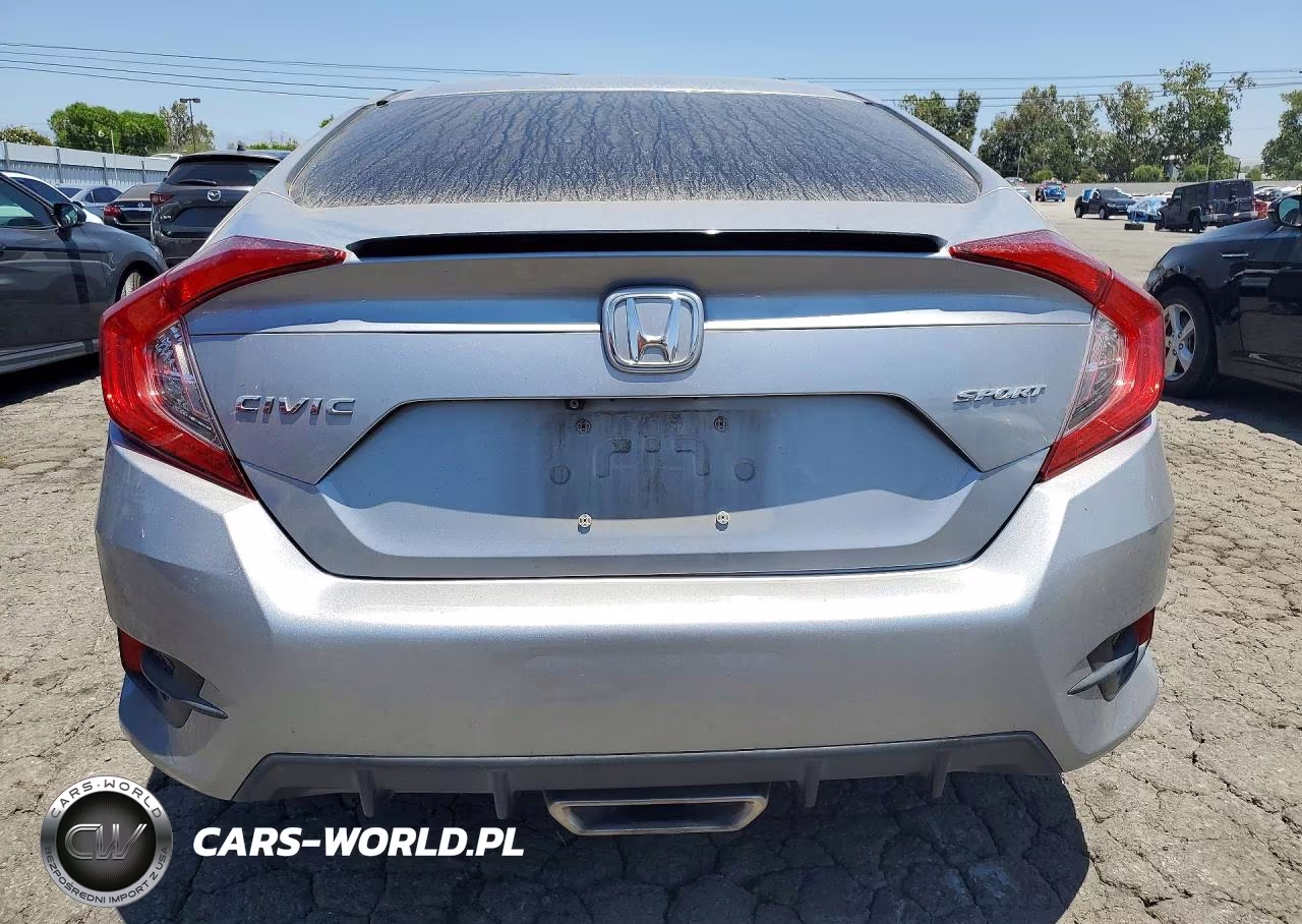 2020 Honda Civic Sport VIN:19XFC2F85LE202502 - 6