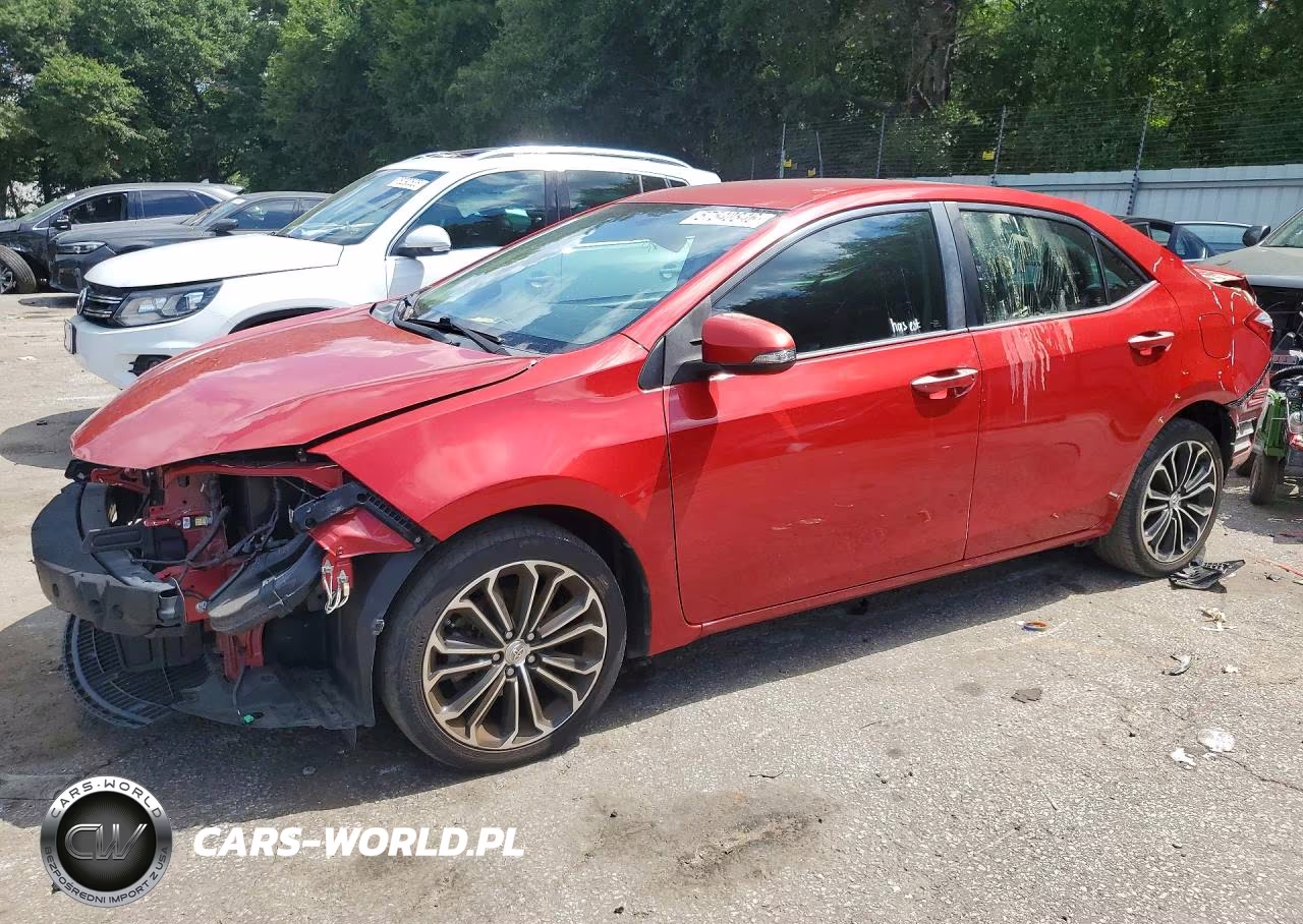 2015 Toyota Corolla S Plus VIN:2T1BURHE1FC411357 - 1
