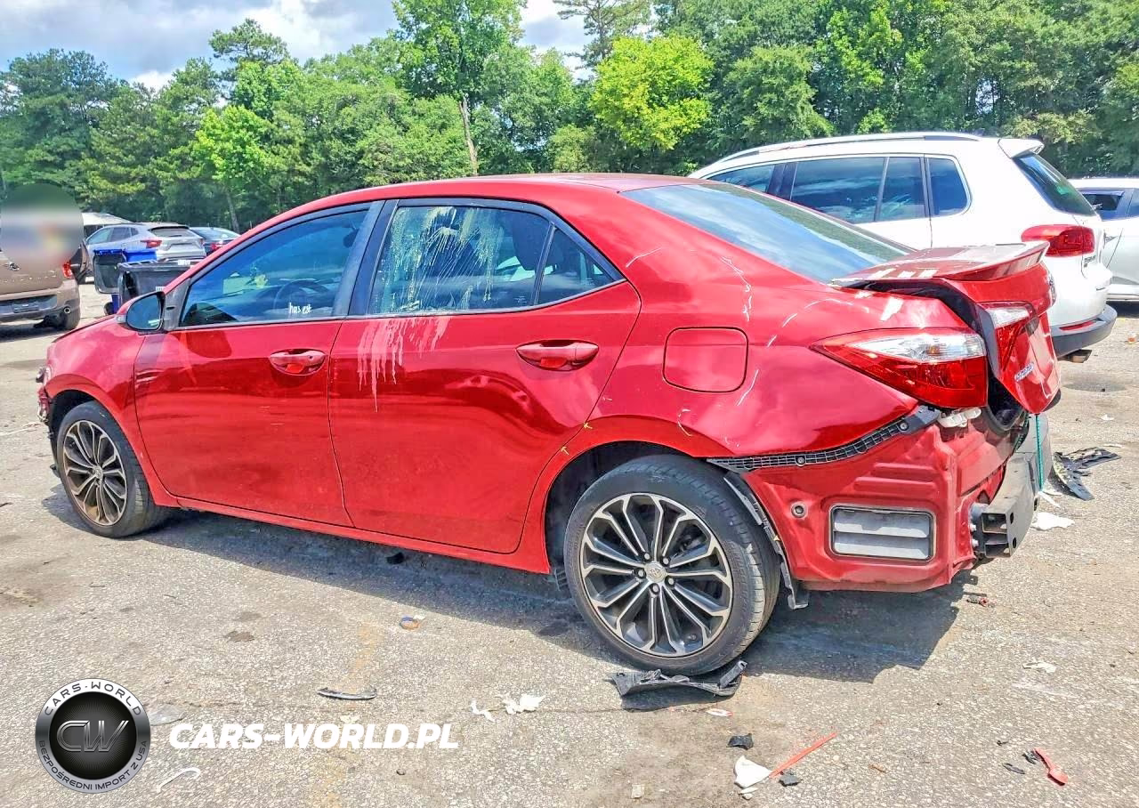 2015 Toyota Corolla S Plus VIN:2T1BURHE1FC411357 - 2