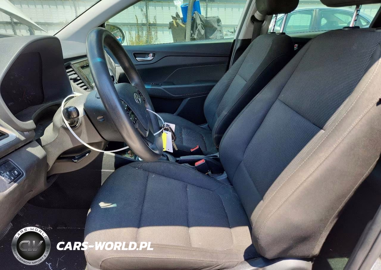 2022 Hyundai Accent Se VIN:3KPC24A64NE155246 - 7