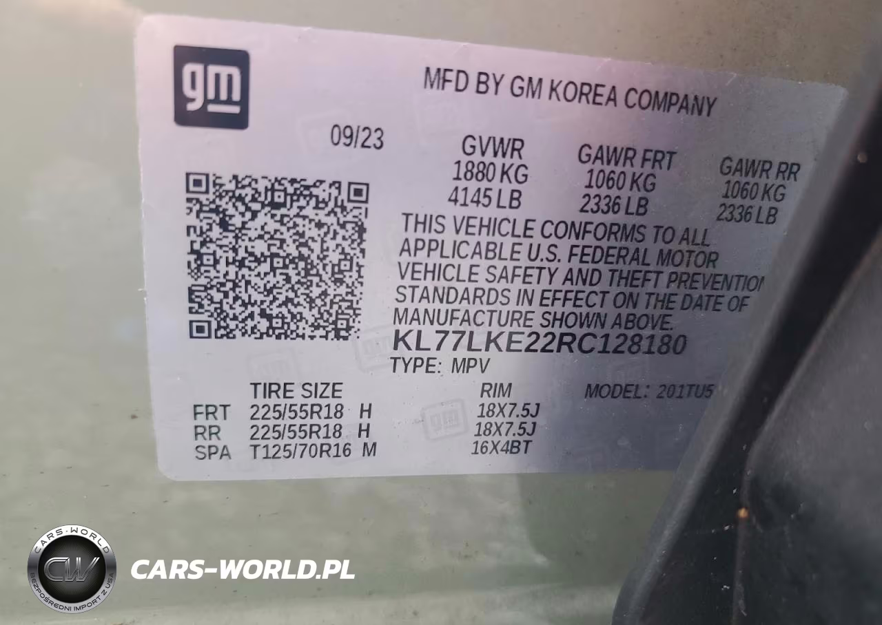 2024 Chevrolet Trax Activ VIN:KL77LKE22RC128180 - 13