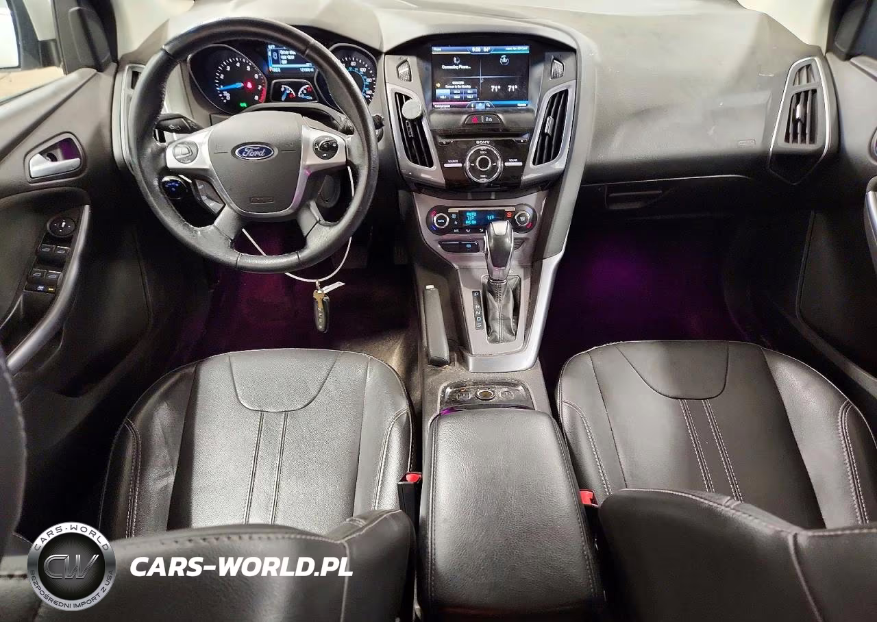 2014 Ford Focus Titanium VIN:1FADP3N25EL237314 - 8