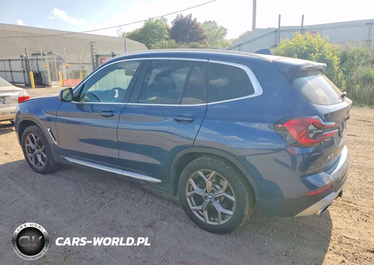 2022 BMW X3 xDrive30I VIN:5UX53DP00N9K66629 - 2